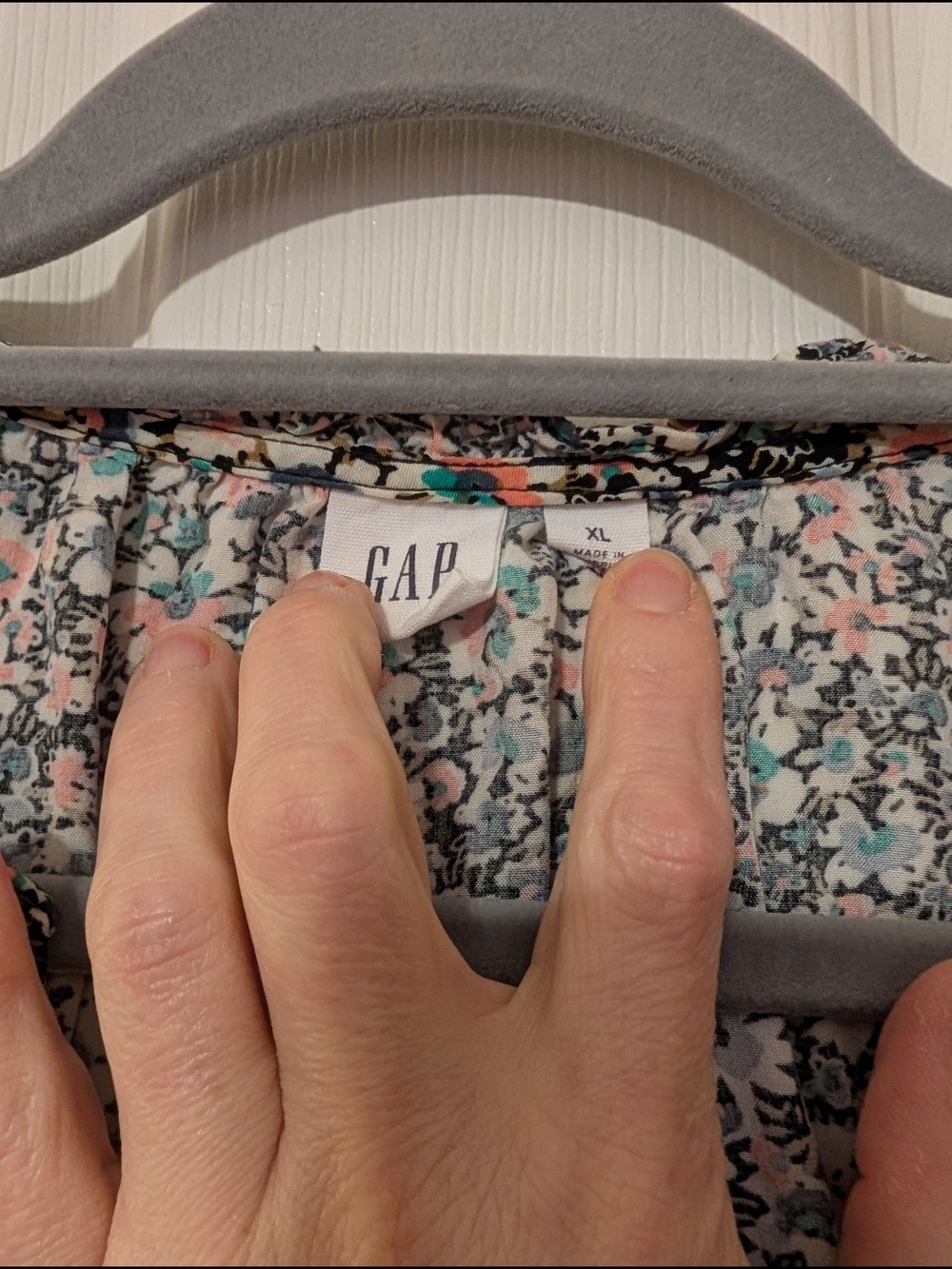 GAP Ditsy Floral Sleeveless Mini Dress - Picture 5 of 6
